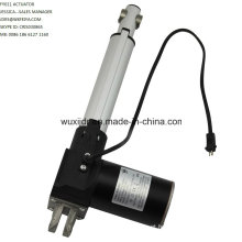 DC 12V ou 24V Motor Linear atuador 300mm curso 6000n para operar a mesa de elevação, camas hospitalares e mobiliário